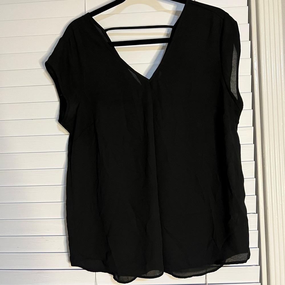 Black DR2 Nordstrom blouse, large